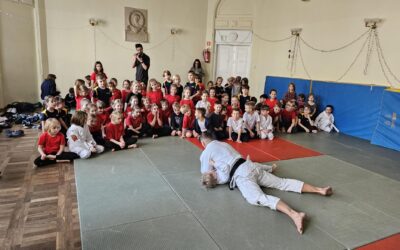 Przedszkolaki na szkolnym turnieju Judo!